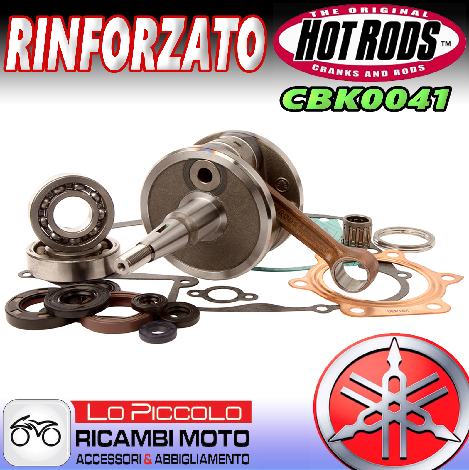 Yamaha Blaster 200 2003 2004 2005 2006 Turbine Overhaul Kit Crankshaft